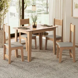 Juego de Comedor Delta 4 Sillas
